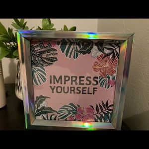 Impress your self wall art small picture